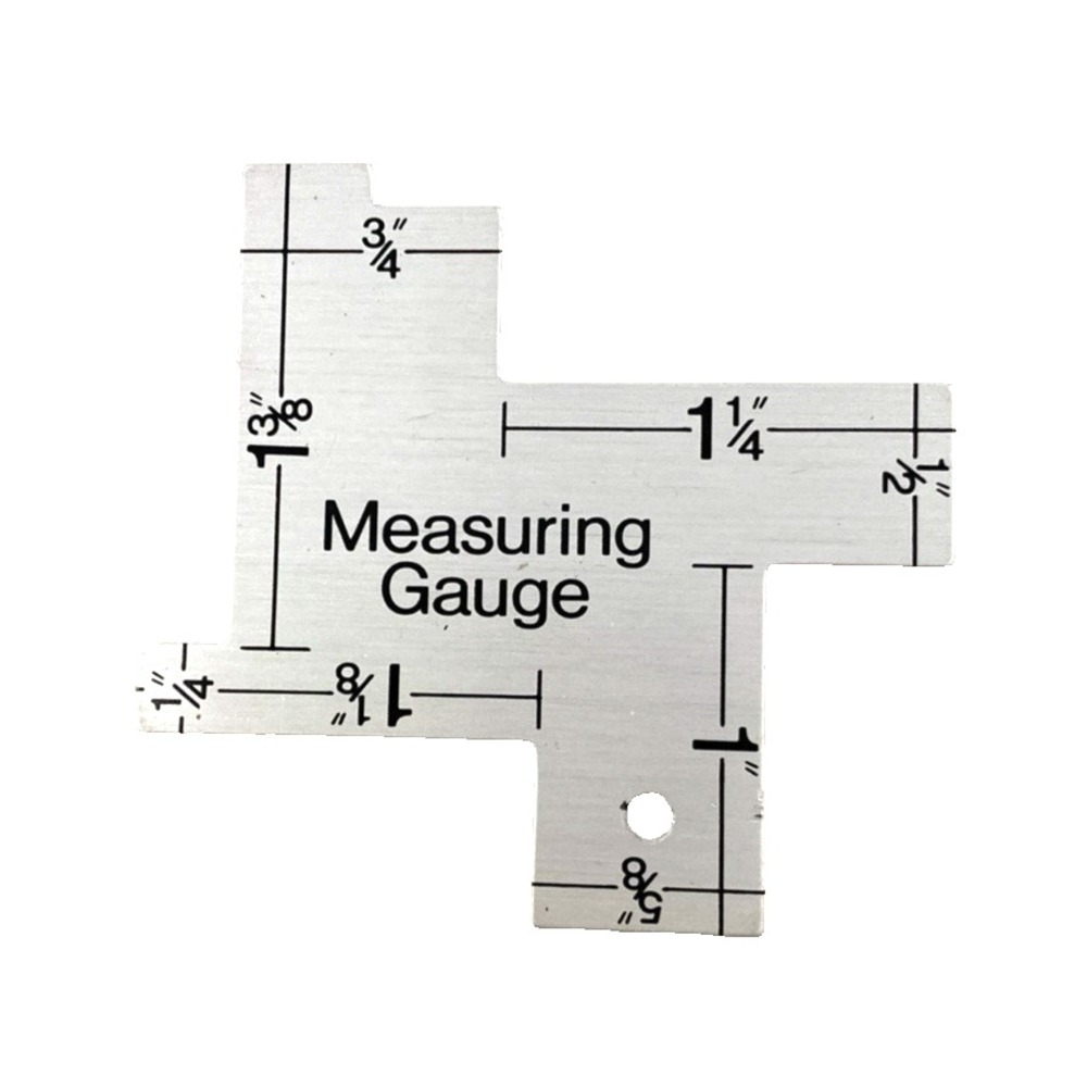 Quilting Measuring Guide Metal Gauge with 14 Measurements in Single Tool